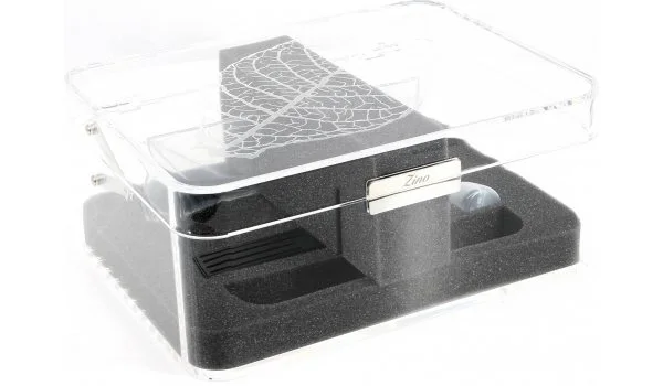 Zino Acrylic Humidor Transparent Tobacco Leaf