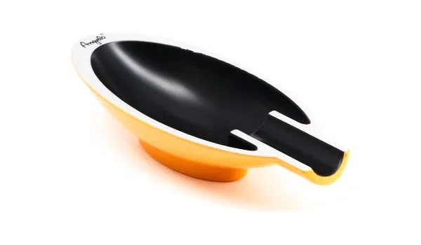 Angelo Cigar Ashtray Orange Black