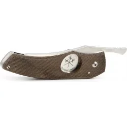 Les Fines Lames Cigar Knife Green Canvas Edition