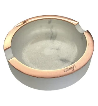 Davidoff Ashtray Concrete, pieni, valkoinen