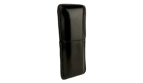 Tobacco Road Cigar Case Double Black