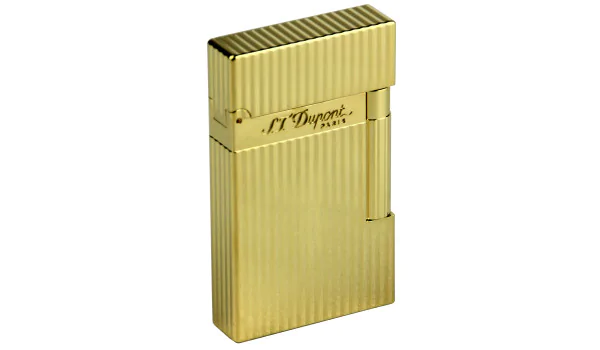 S.T. Dupont Ligne 2 16827 Vertical Ridges Yellow Gold sytytin kuva 101