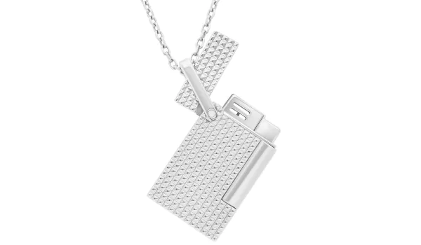 S.T. Dupont Necklace Lighter Silver, K27066CH