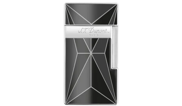 S.T. Dupont Biggy Lighter Fire X Black Chrome, 025070