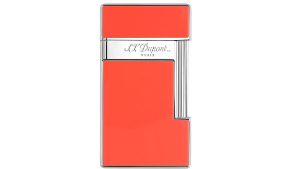 S.T. Dupont Slimmy Lighter Coral Lacquer Chrome, 028006